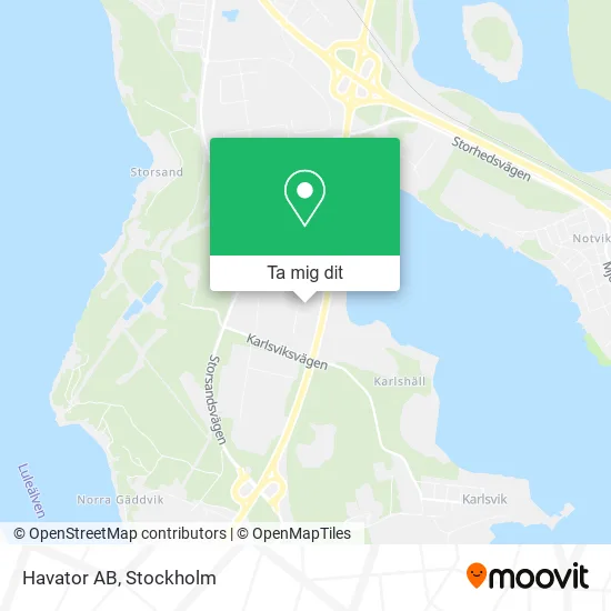 Havator AB karta