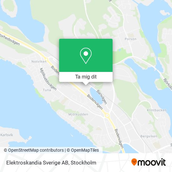 Elektroskandia Sverige AB karta