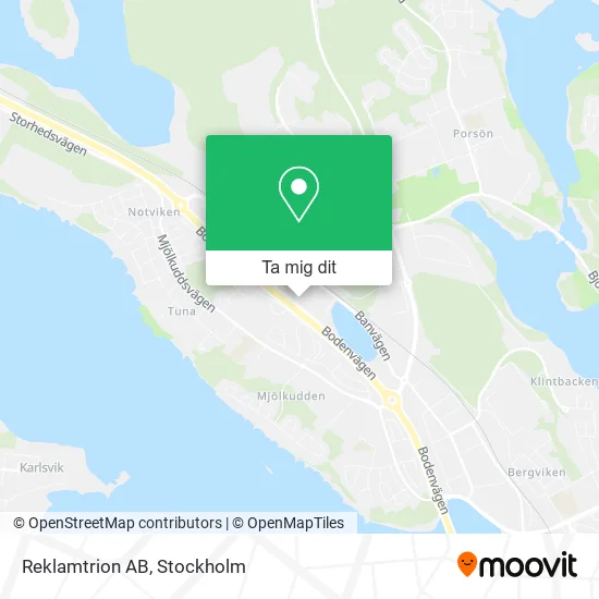 Reklamtrion AB karta