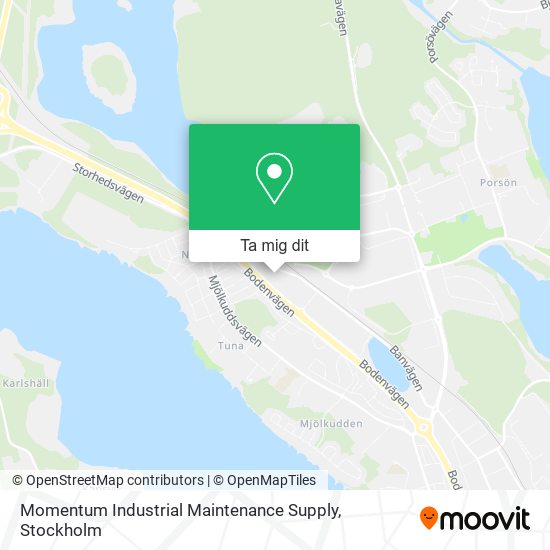 Momentum Industrial Maintenance Supply karta