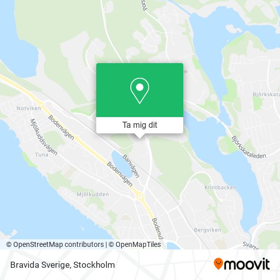 Bravida Sverige karta