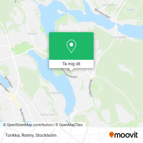 Torikka, Ronny karta