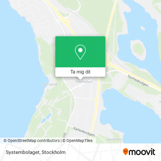 Systembolaget karta