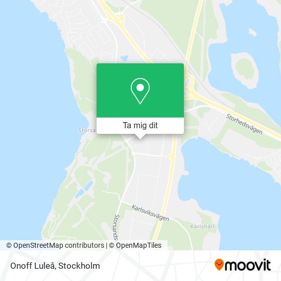 Onoff Luleå karta