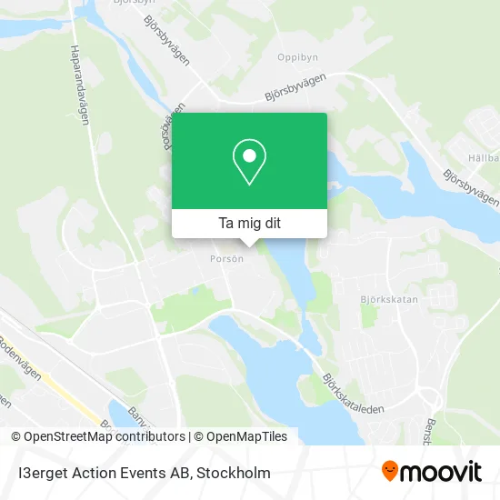 I3erget Action Events AB karta