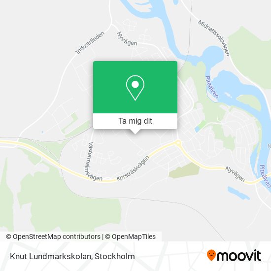 Knut Lundmarkskolan karta