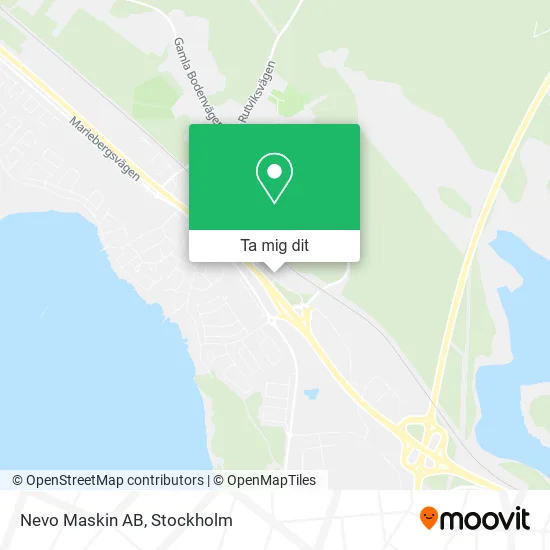 Nevo Maskin AB karta