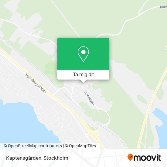 Kaptensgården karta