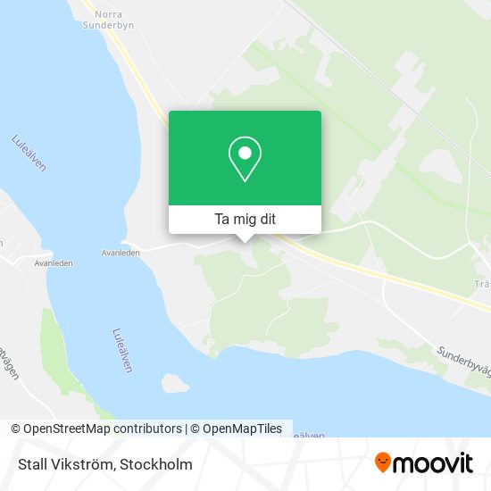 Stall Vikström karta