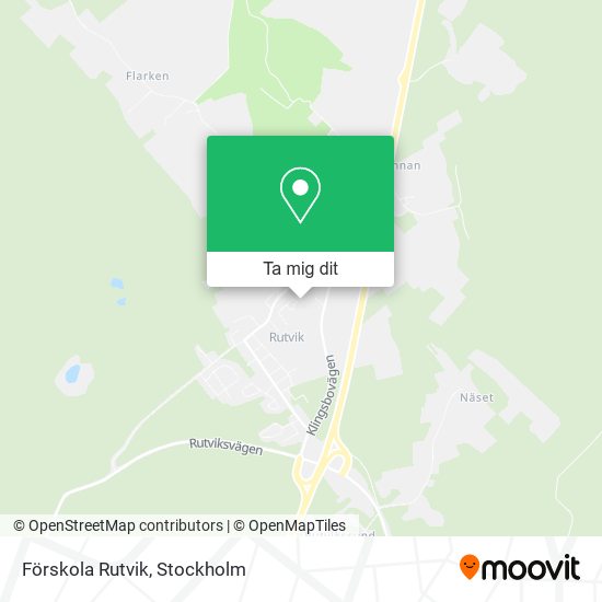 Förskola Rutvik karta