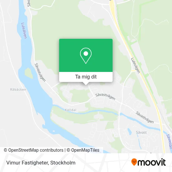 Vimur Fastigheter karta