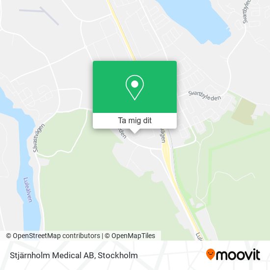 Stjärnholm Medical AB karta