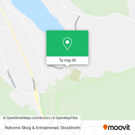Nyboms Skog & Entreprenad karta