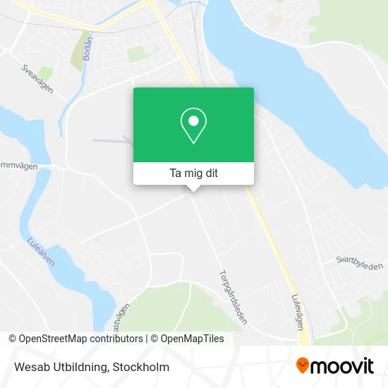 Wesab Utbildning karta