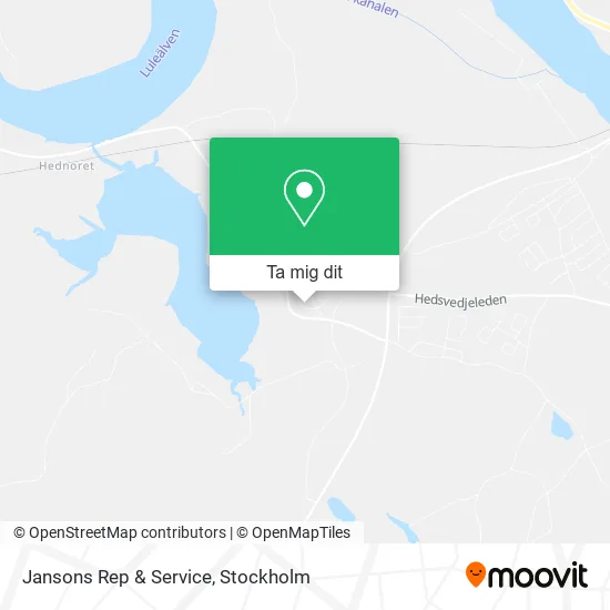 Jansons Rep & Service karta