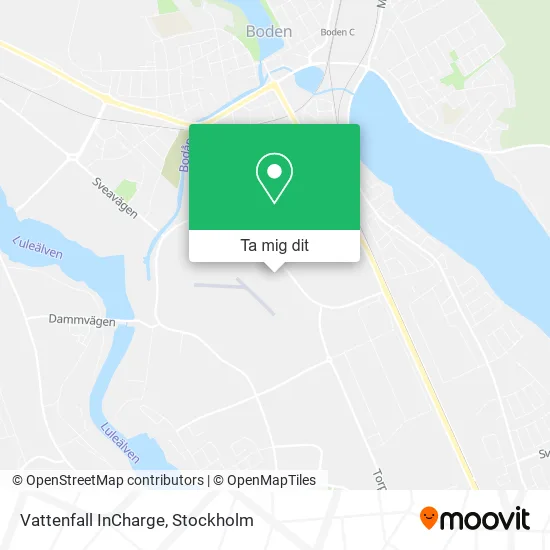 Vattenfall InCharge karta