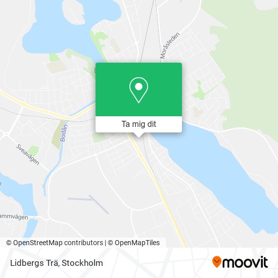 Lidbergs Trä karta