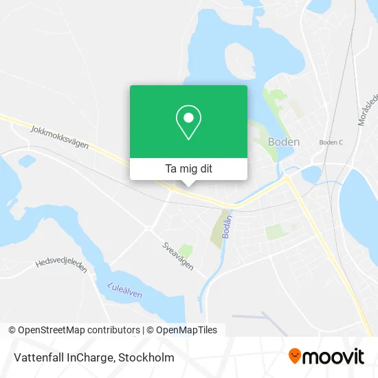 Vattenfall InCharge karta