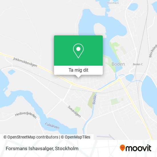 Forsmans Ishavsalger karta