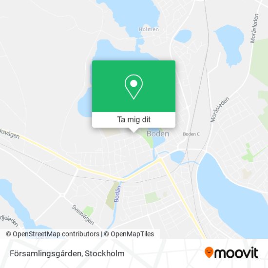 Församlingsgården karta