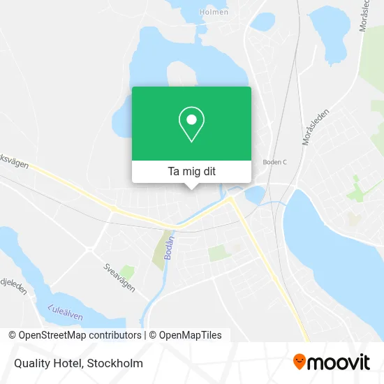 Quality Hotel karta