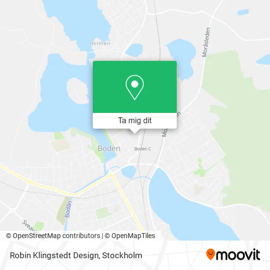 Robin Klingstedt Design karta