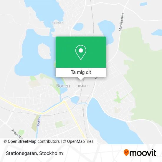 Stationsgatan karta