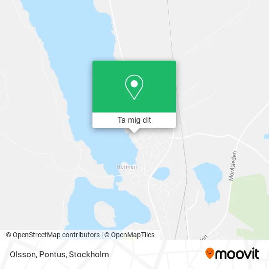 Olsson, Pontus karta