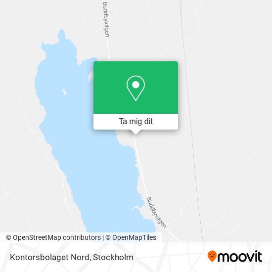Kontorsbolaget Nord karta