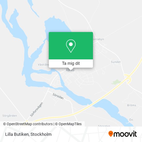 Lilla Butiken karta