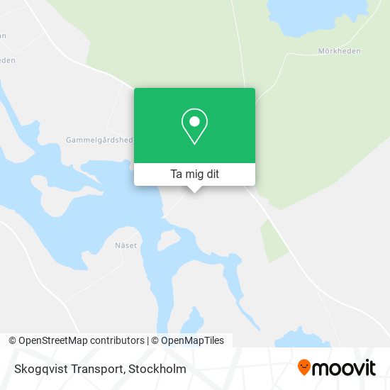 Skogqvist Transport karta