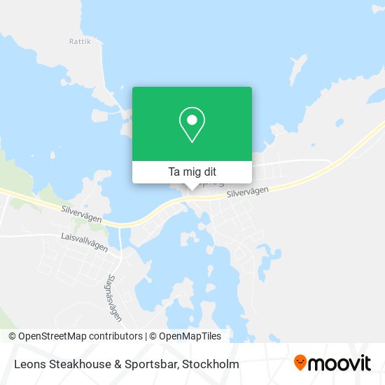 Leons Steakhouse & Sportsbar karta