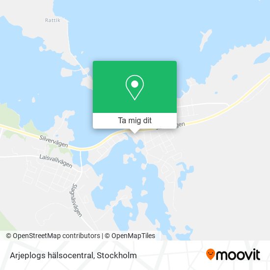 Arjeplogs hälsocentral karta