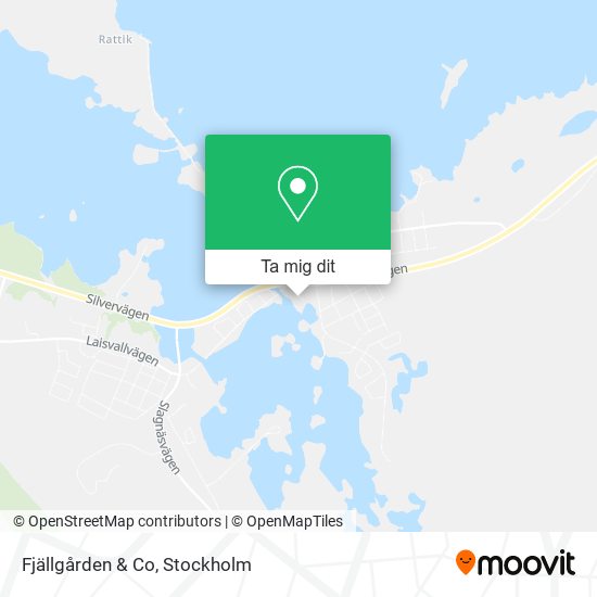 Fjällgården & Co karta