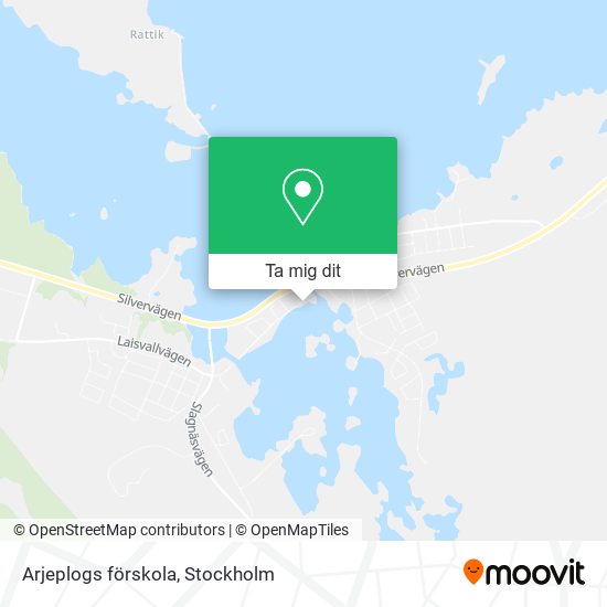 Arjeplogs förskola karta