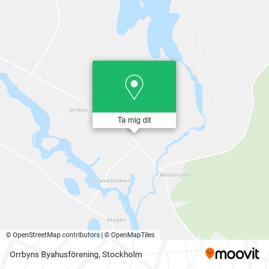 Orrbyns Byahusförening karta