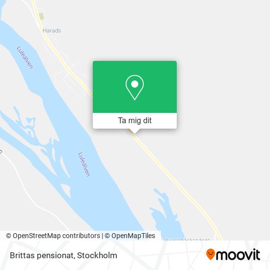 Brittas pensionat karta