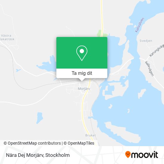 Nära Dej Morjärv karta