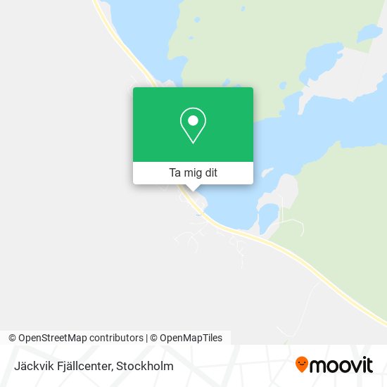 Jäckvik Fjällcenter karta