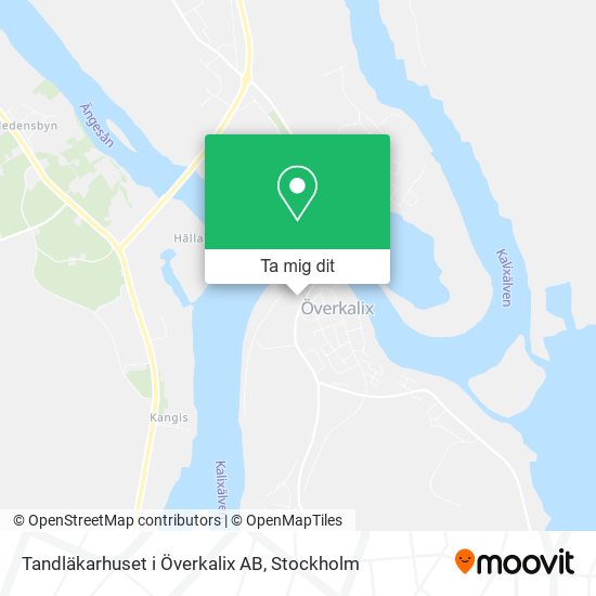 Tandläkarhuset i Överkalix AB karta