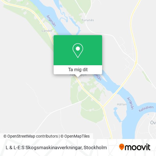 L & L-E:S Skogsmaskinavverkningar karta