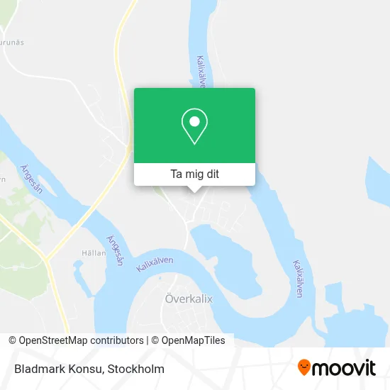 Bladmark Konsu karta