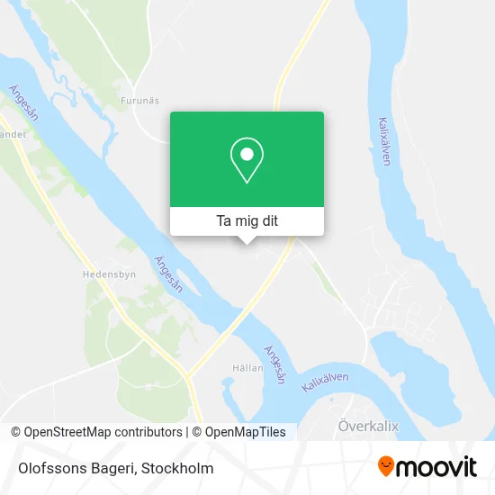 Olofssons Bageri karta
