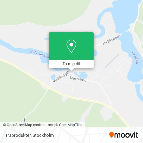 Träprodukter karta