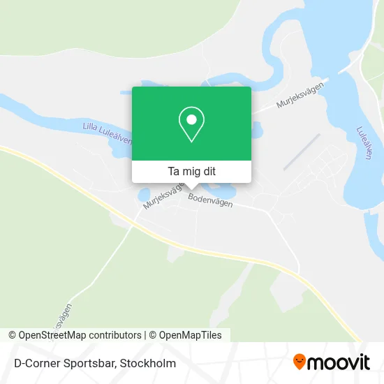 D-Corner Sportsbar karta