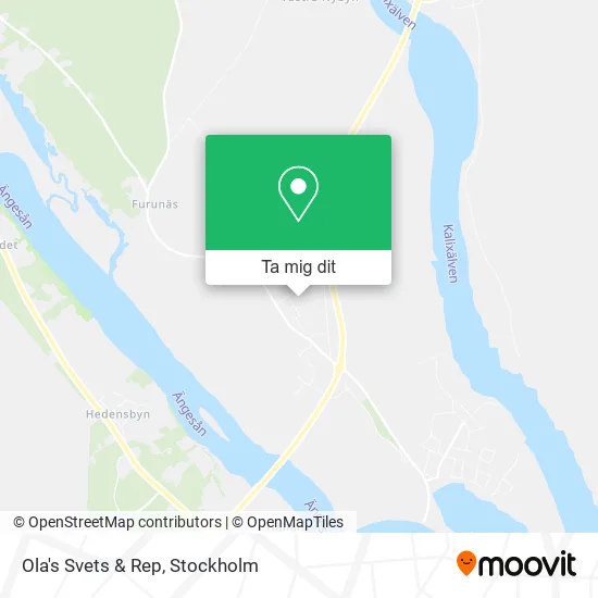 Ola's Svets & Rep karta