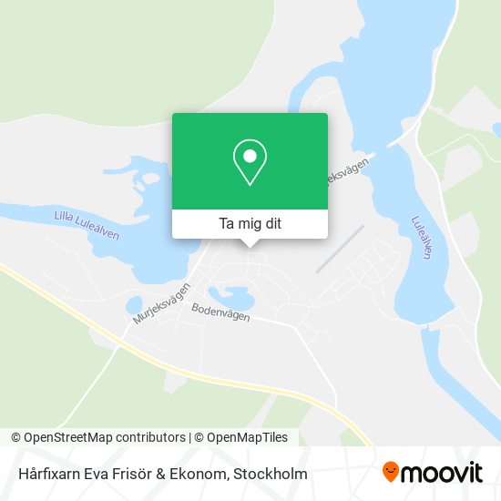 Hårfixarn Eva Frisör & Ekonom karta