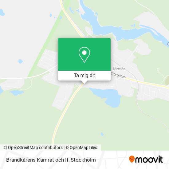 Brandkårens Kamrat och If karta