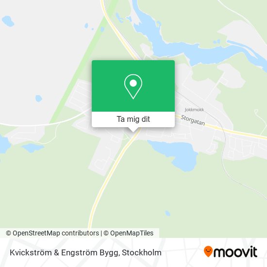 Kvickström & Engström Bygg karta