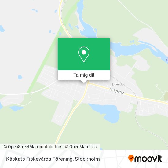 Kåskats Fiskevårds Förening karta